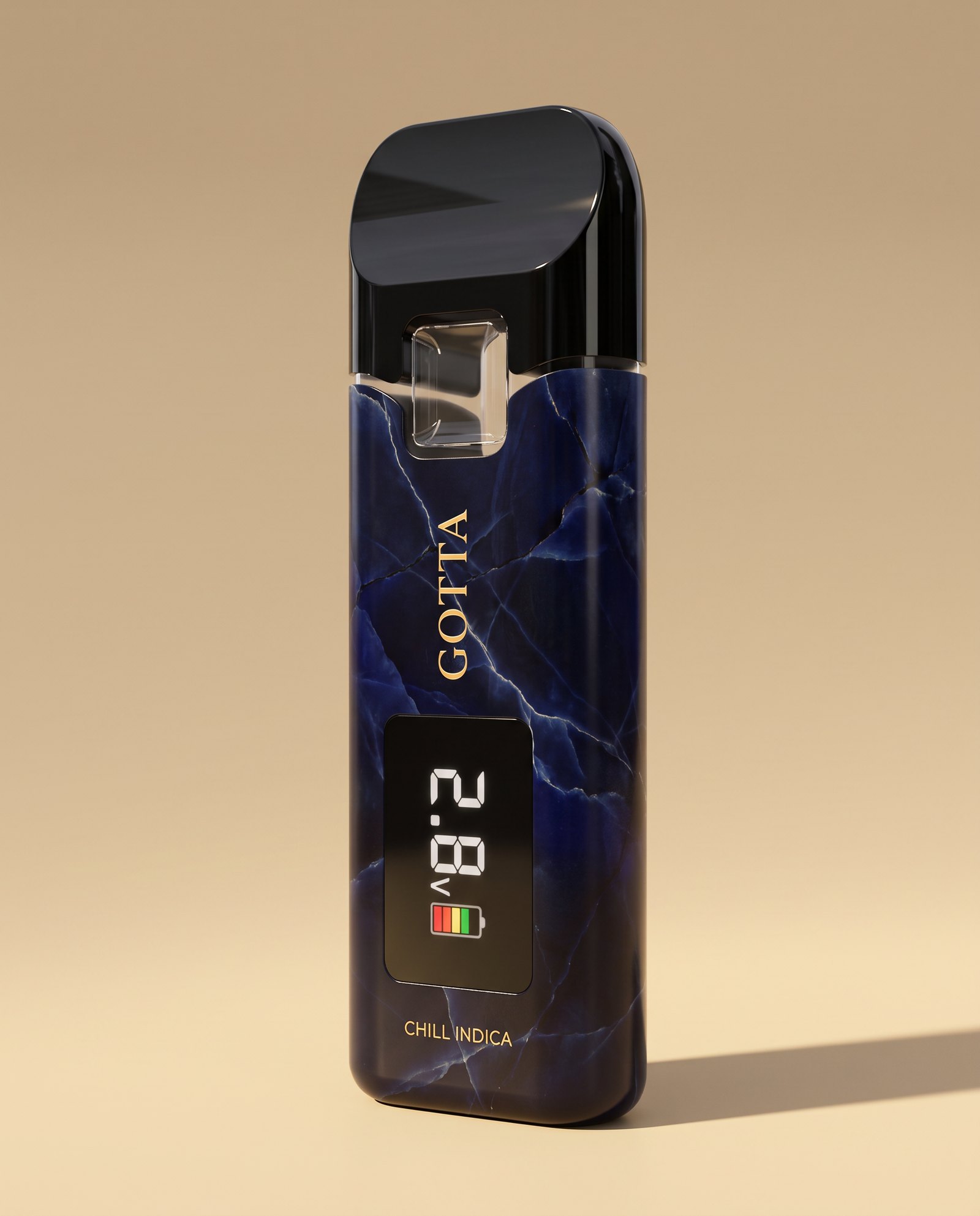 GOTTA all-in-one vape in CHILL marble